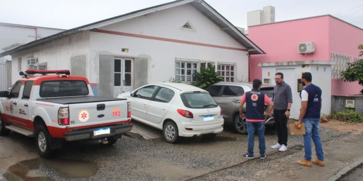 Base do Samu em São João Batista terá acesso direto ao Hospital