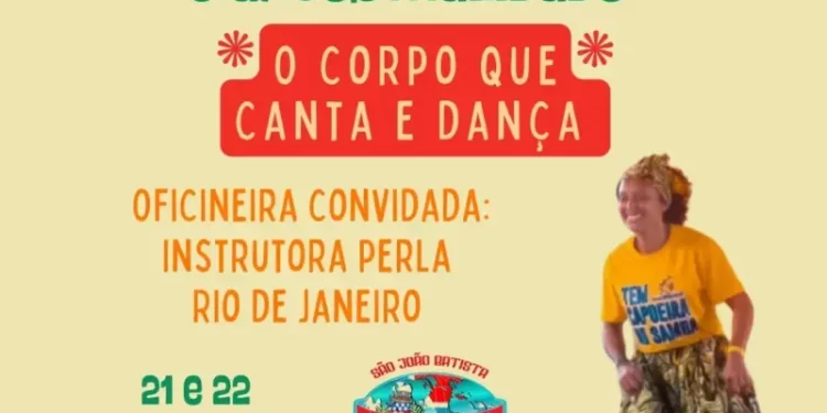 Oficinas de capoeira e jongo estão com inscrições abertas em SJB