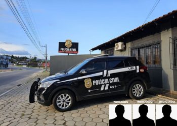 Polícia Civil conclui investigação e indicia três suspeitos por roubo a posto de combustível em Canelinha