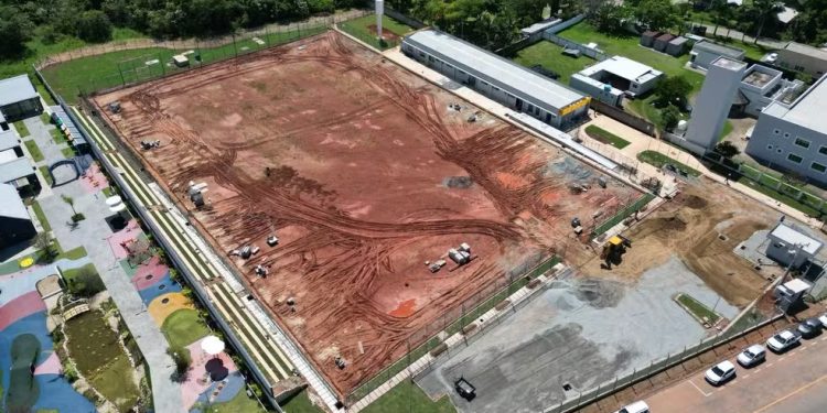 Obra do Centro Esportivo da CBF em Balneário Camboriú é embargada por irregularidades
