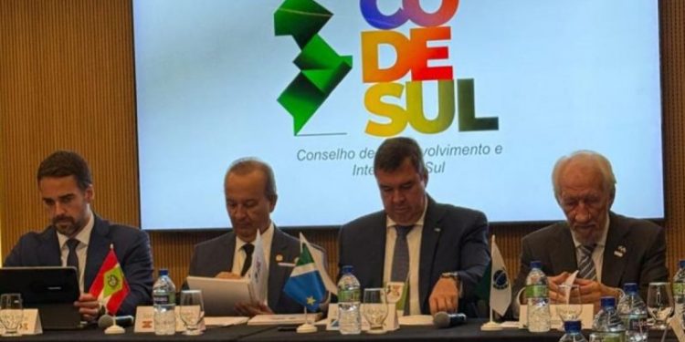 Governadores do Sul debatem integração e desenvolvimento na primeira reunião do Codesul em 2025
