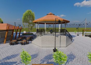 Prefeitura de Nova Trento inicia revitalização da Praça Del Comune