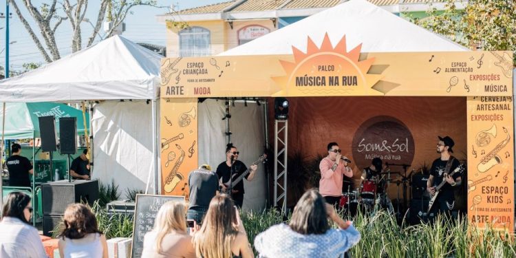 Projeto Som&Sol – Música na Rua acontece pela primeira vez em São João Batista no dia 12 de abril