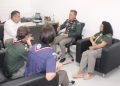 Executivo Batistense recebe visita da vice-presidente dos Escoteiros de Santa Catarina