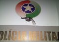 Discussão termina com mulher presa e arma apreendida em Nova Trento