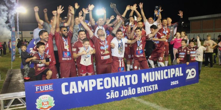 Arataca conquista o título da Série A 2025 do Campeonato Municipal de Futebol de São João Batista