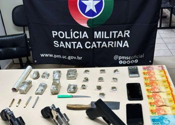 Após denúncias homem é preso e droga são apreendidas no centro de São João Batista