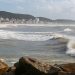 Ciclone extratropical provoca ventos de até 80 km/h e ondas de 6 metros em Florianópolis