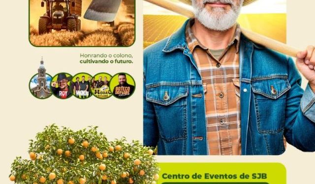 1ª Expo SJB movimenta São João Batista de 25 a 27 de julho com shows, feira e gastronomia
