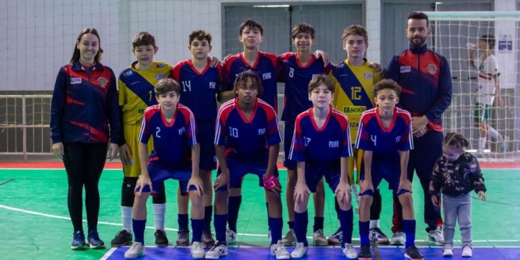 Fube estreia com vitória na Copa Nova Trento de Futsal Sub-15