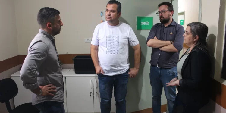 Executivo Batistense realiza visita técnica ao Hospital de Nova Trento para avaliar modelo de gestão
