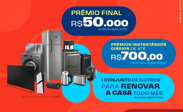 Promoção Girando Sol na Sua Casa tem prêmios instantâneos e sorteio final de R$ 50 mil em SC