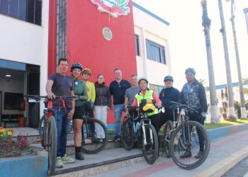 Caminho do Louvor: grupo de ciclistas realiza peregrinação no Ramal Padre Léo