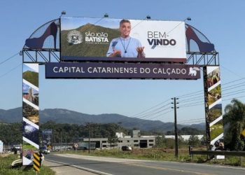 Novos portais na SC-410 destacam vocações turísticas e econômicas de São João Batista