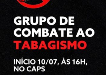 Secretaria de Saúde de São João Batista abrirá novo grupo de combate ao tabagismo