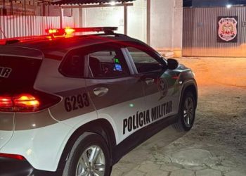 Policia Militar de São João Batista cumpre mandado de prisão após acidente na Ribanceira do Sul