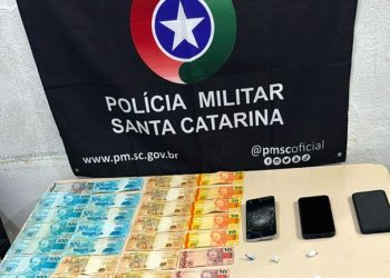 Policia Militar prende três suspeitos e encontra drogas em Tijucas
