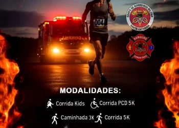 Corpo de Bombeiros Militar abre inscrições para a 2ª Corrida do Fogo em São João Batista
