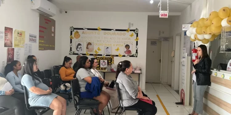 Palestra sobre aleitamento materno marca programação do Agosto Dourado em São João Batista