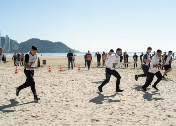 Corrida de garçons e garçonetes movimentou BC