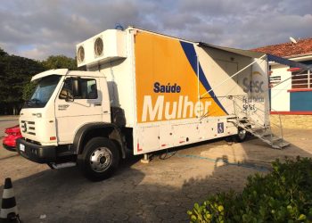 Unidade Móvel Sesc Saúde da Mulher atende 1.771 pessoas em São João Batista