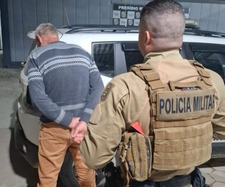 Policia Militar de Major Gercino cumpre mandado de prisão na localidade de Rio Teófilo