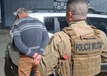 Policia Militar de Major Gercino cumpre mandado de prisão na localidade de Rio Teófilo