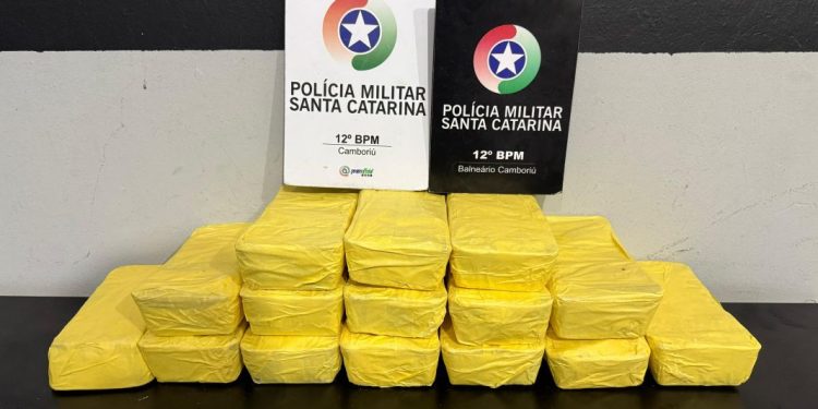 Polícia Militar realizou apreensão de mais de 15kg de crack e a prisão de um homem