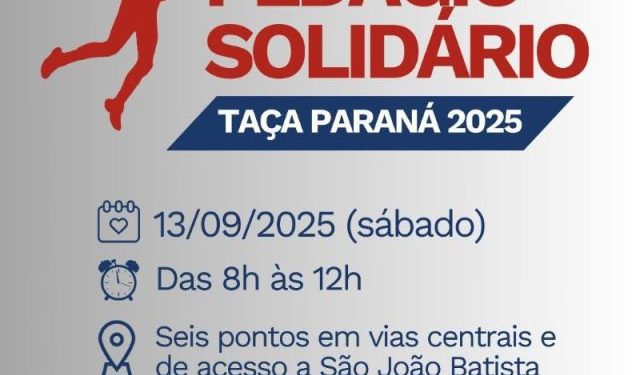 Associação de Pais e Amigos de Atletas da Fube promoverá Pedágio Solidário neste sábado, 7