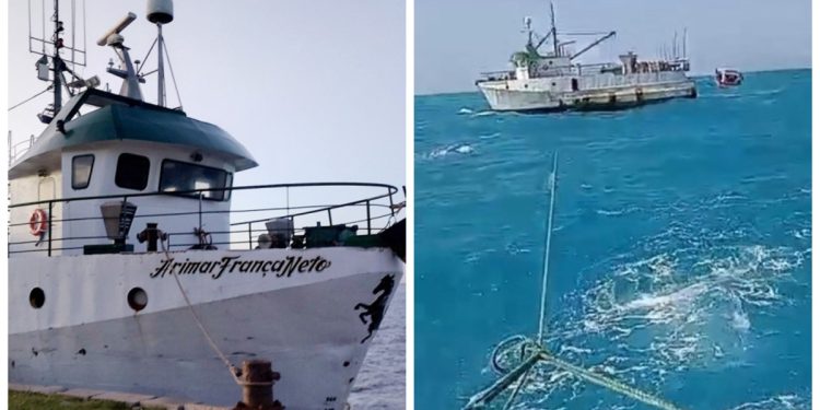 Mistério no mar: barco de SC surge sem tripulantes no litoral cearense