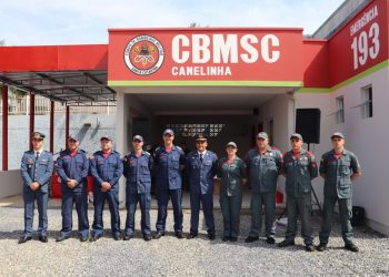 Município de Canelinha inaugura quartel do Corpo de Bombeiros