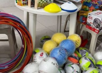 Secretaria de Educação de São João Batista investe em novos materiais esportivos e pedagógicos