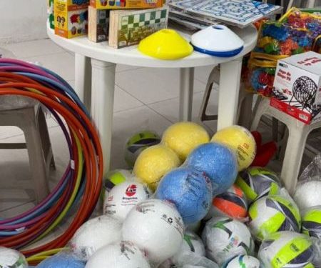 Secretaria de Educação de São João Batista investe em novos materiais esportivos e pedagógicos