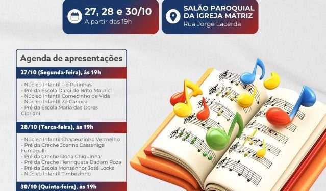 Edição de 2025 do Encontro da Interpretação de Conto e Canção (EICC) acontece na próxima semana