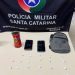 Após perseguição Policia Militar prende homem e encontra droga em São João Batista