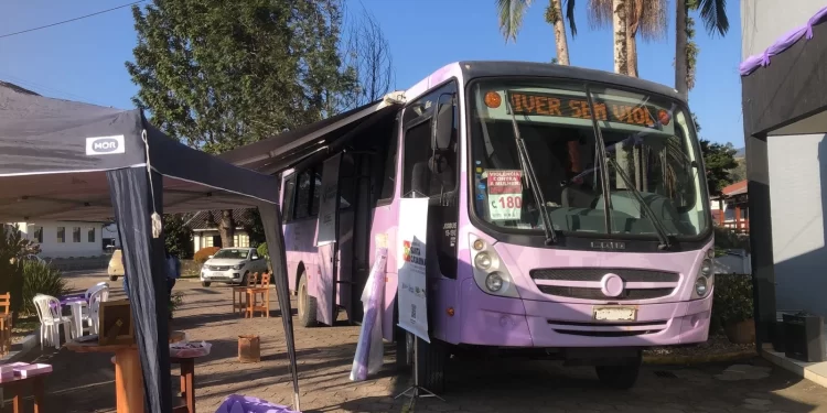Ônibus Lilás promove ações de prevenção à violência contra a mulher em São João Batista