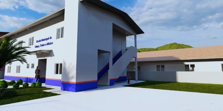 Escola Municipal de Dança, Teatro e Música de São João Batista vai dobrar de tamanho