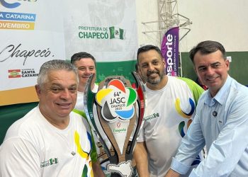 Chapecó conquista título inédito dos Jogos Abertos de Santa Catarina
