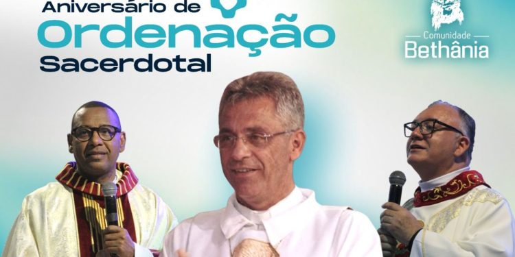 Comunidade Bethânia celebra ordenações sacerdotais