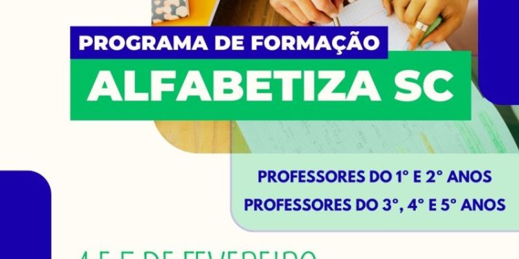 Nova Trento Participará do Programa de Formação Alfabetiza SC
