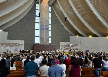 Santuário Santa Paulina celebra 20 anos com Celebração Eucarística Solene em Nova Trento