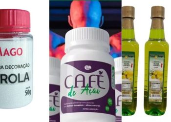 Anvisa proíbe “café de açaí” vendido como tratamento, suspende glitters com plástico e lote de azeite irregular