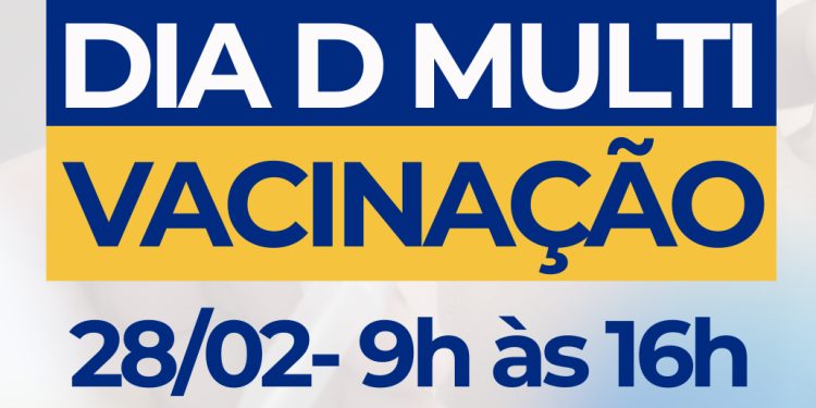 Dia D para atualização da caderneta de vacinação em Canelinha, acontece neste sábado (28)