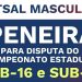 Fube promove peneira de Futsal Masculino para categorias sub-16 e sub-17 no sábado (21/02)