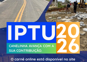 Canelinha: Carnês do IPTU 2026 já estão disponíveis para pagamento