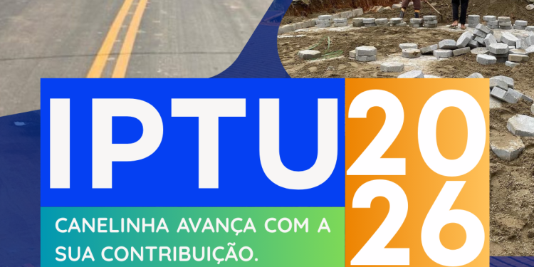 Canelinha: Carnês do IPTU 2026 já estão disponíveis para pagamento