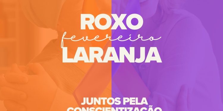 Fevereiro Roxo e Laranja em Nova Trento – Mês de conscientização sobre doenças crônicas e leucemia