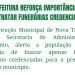 Prefeitura de Nova Trento reforça importância de contratar funerárias credenciadas