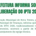 Prefeitura de Nova Trento informa sobre a liberação do IPTU 2026