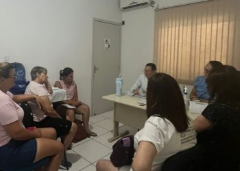 Secretaria de Saúde de Nova Trento realiza reunião de planejamento na UBS Centro 2
